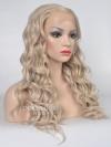 Human Hair Full Lace Wig Curly Ash Brown