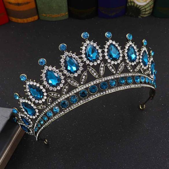 BAROQUE BRIDAL CROWN AC052