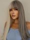 18 Inches Split Dye SYNTHETIC WEFTED CAP WIG LG907