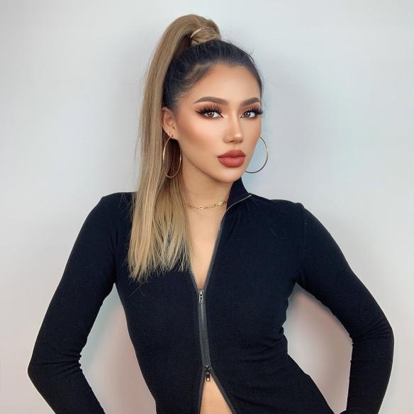 Ponytails Extensions Gold PE001