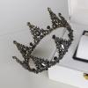 BLACK BRIDAL CROWN AC017