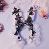 1 PC BLACK BEAR LACE LOLITA HAIR BAND LH193