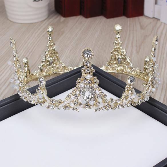 CRYSTAL BRIDAL CROWN AC004