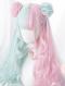CUTE LOLITA ICE CREAM SPLIT COLOR WIG LG947