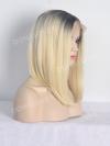 Black Ombre Blonde Bob Synthetic Lace Front Wig SNY109