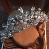 Silver Bridal Crown AC162