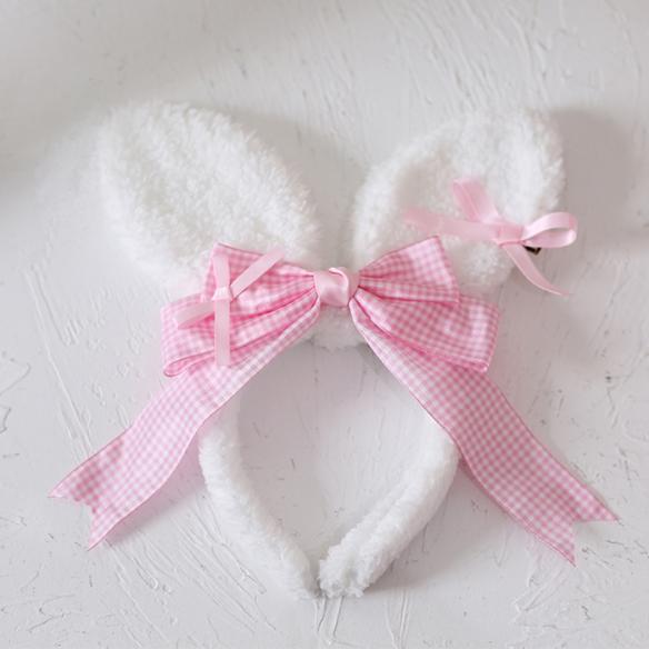 1 PC BUNNY EAR LOLITA HAIR BAND LH041