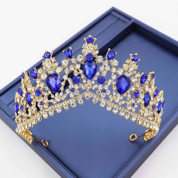 BAROQUE BRIDAL CROWN AC041