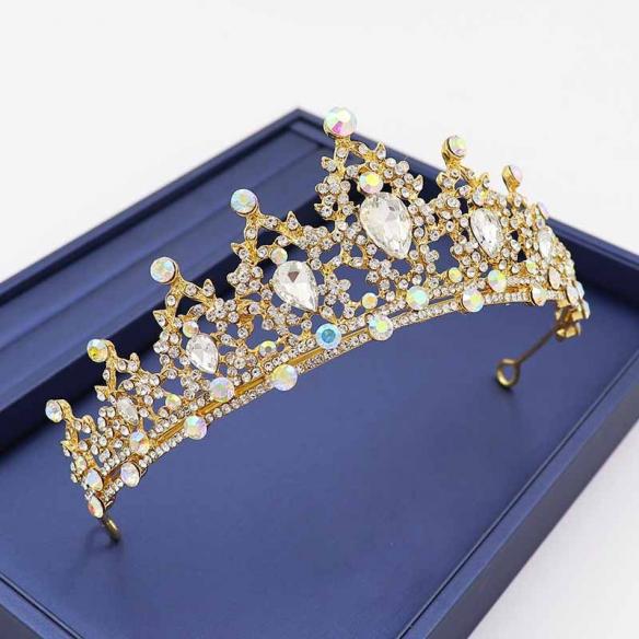 BAROQUE BRIDAL CROWN AC058