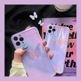 LASER BUTTERFLY SHOCKPROOF PROTECTIVE DESIGNER IPHONE CASE PC102