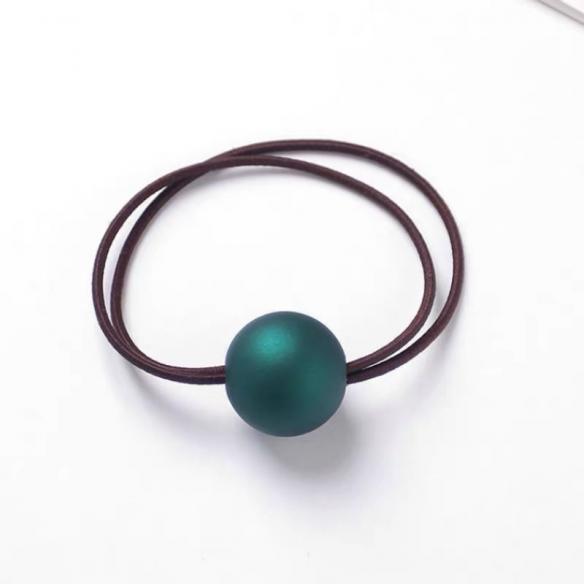 5 PCS BEAD HAIR BANDS HB218