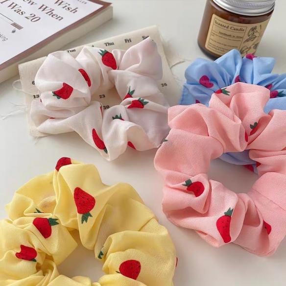 4 PCS STRAWBERRIES HAIR BAND HB005