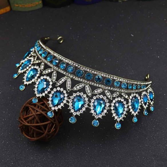 BAROQUE BRIDAL CROWN AC052