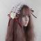 1pc Wood Rose Lolita Hair Band LH011