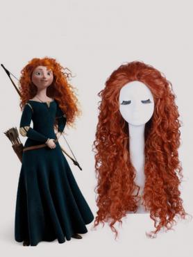 MERIDA COSPLAY SYNTHETIC WEFTED CAP WIG CW014