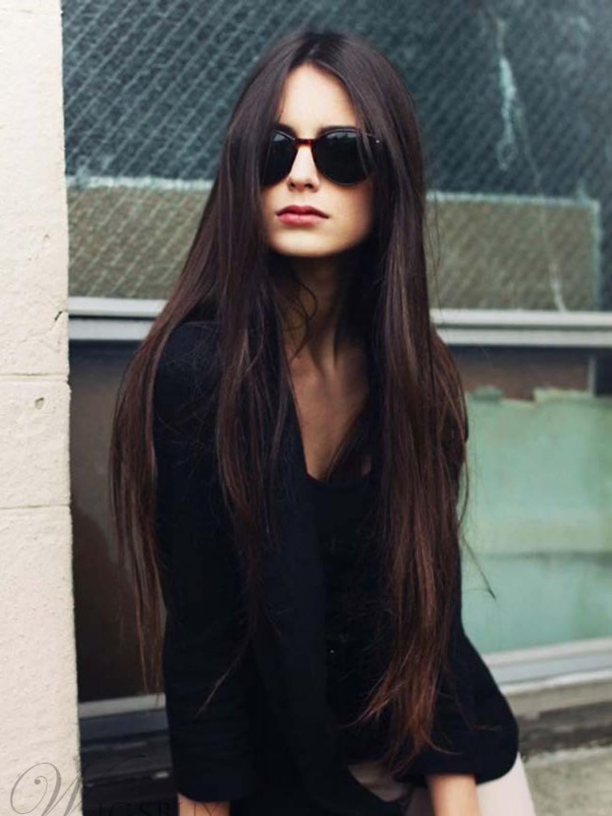 New Arrvial Brown Waist Length Human Hair Full Lace Wig Flw013