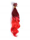 Mermaid Colorful Ombre indian remy clip in hair extensions CD011