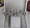 BLACK VINTAGE BRIDAL CROWN AC029