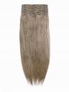 Medium Golden Brown indian remy clip in hair extensions SD011