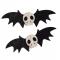 1 PC Halloween Gothic Skull Bat Hair Clip DC136
