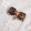 1 PC COFFEE SMART BEAR COOKIES LACE LOLITA HAIR CLIP LH104