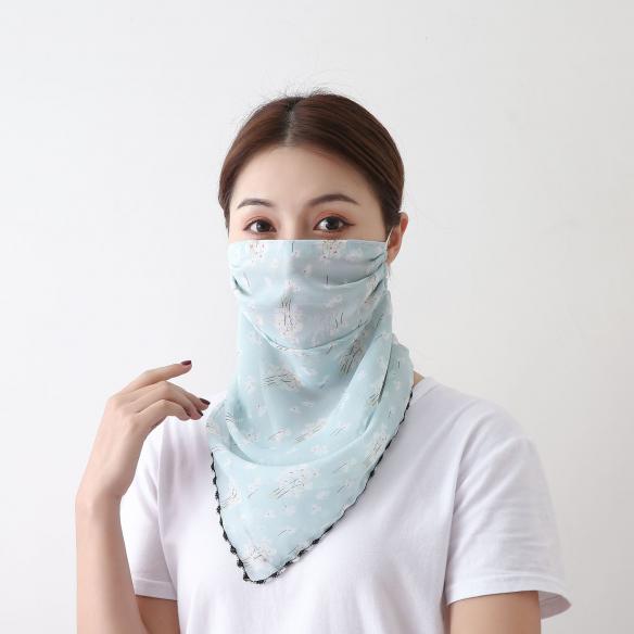 WOMEN'S SUN PROTECTION PASTEL SEAMLESS BANDANAS FOR DUST, OUTDOORS, SPORT DB003