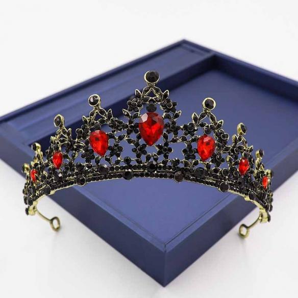 BAROQUE BRIDAL CROWN AC051