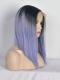 Black to Purple Bob Lace Front SYNTHETIC WIG SNY120