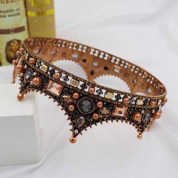 BAROQUE BRIDAL CROWN AC050