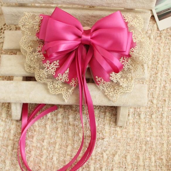 1pc Rosette Lolita Hair Clip LH019