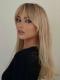 Blonde Shaggy Lace Front Human Hair Wig HH174