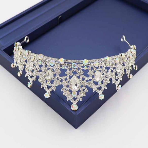 BAROQUE BRIDAL CROWN AC058