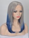 Straight Ombre Color Bob Synthetic Lace Front Wig SNY035