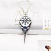Glow in the Dark Crow Head Incantation Necklace A020