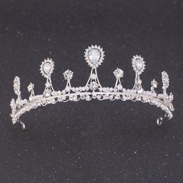 Silver Bridal Crown AC112