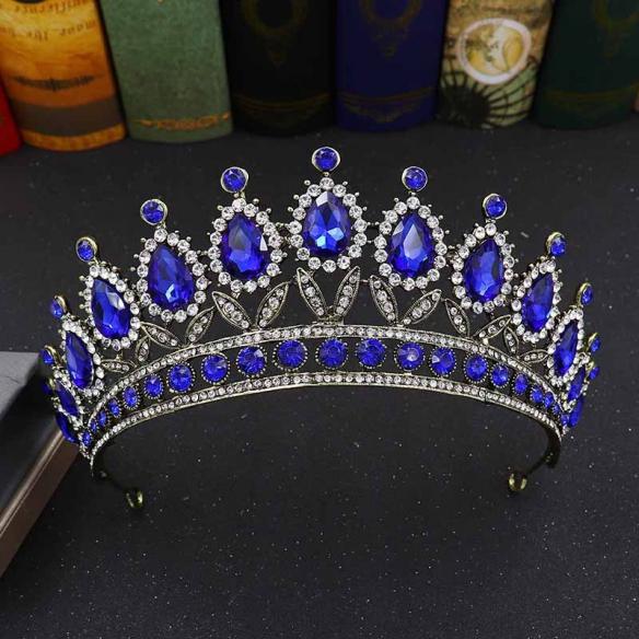 BAROQUE BRIDAL CROWN AC052