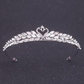 Silver Bridal Crown AC099