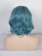 Teal Blue Wavy Bob Lace Front Synthetic Wig SNY098