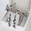 BLACK BRIDAL CROWN AC018