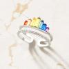 FRIENDSHIP MATCHING RAINBOW RING A023
