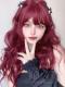 Red Long Wavy Cute Lolita Wig LG951