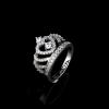 S925 CROWN RING A024