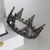 BLACK BRIDAL CROWN AC017