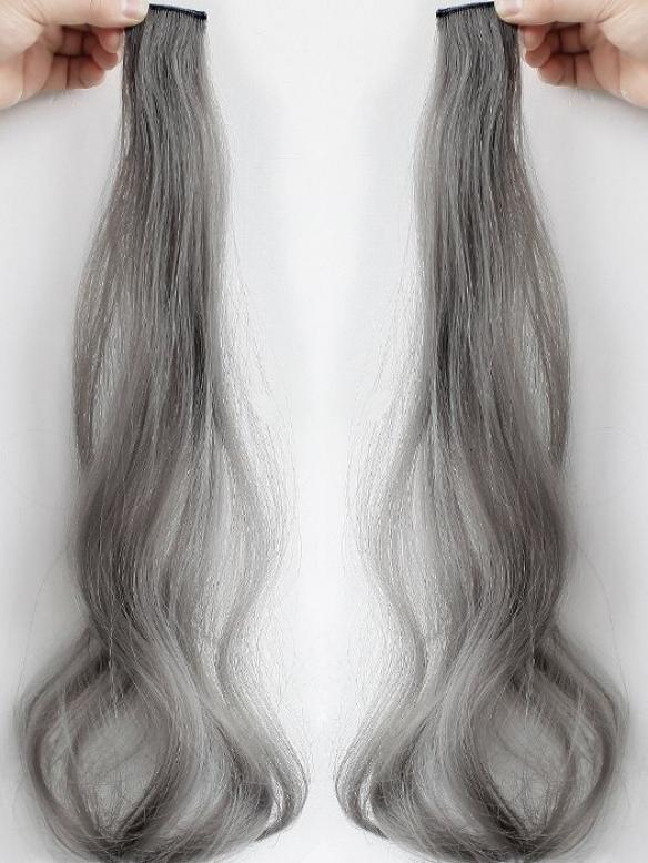 10 pcs Multi-Colors Party Highlights Clip in Synthetic Hair Extensions SCH356