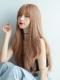 Blonde Long Wavy Synthetic Wefted Cap Wig LG553