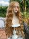 37 Inch Super Long Blonde Curly Synthetic Wig LG933