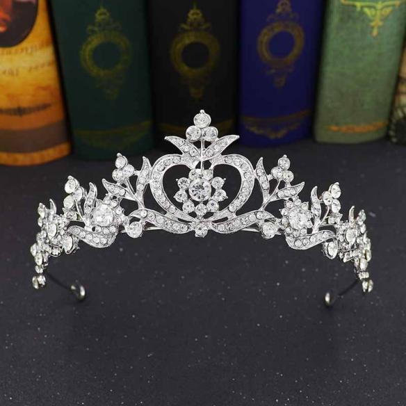 BAROQUE BRIDAL CROWN AC048