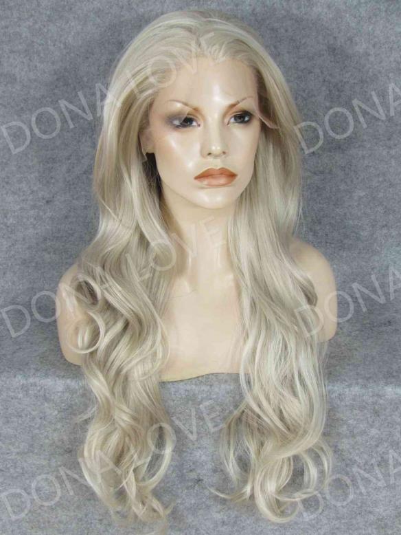 Human Hair Full Lace Wig Curly Ash Brown