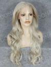 Human Hair Full Lace Wig Curly Ash Brown