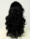 Black Wavy Long Lace Front Synthetic Wig-DQ021
